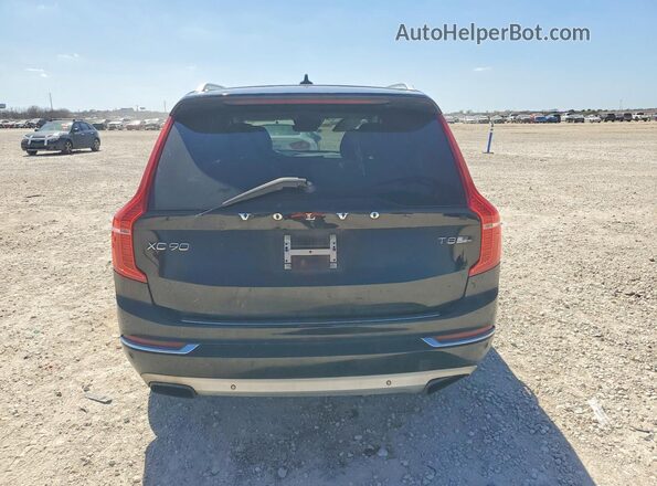 YV4BC0PL6G1034283 2016 VOLVO XC90 Black წინა სალონის ხედი