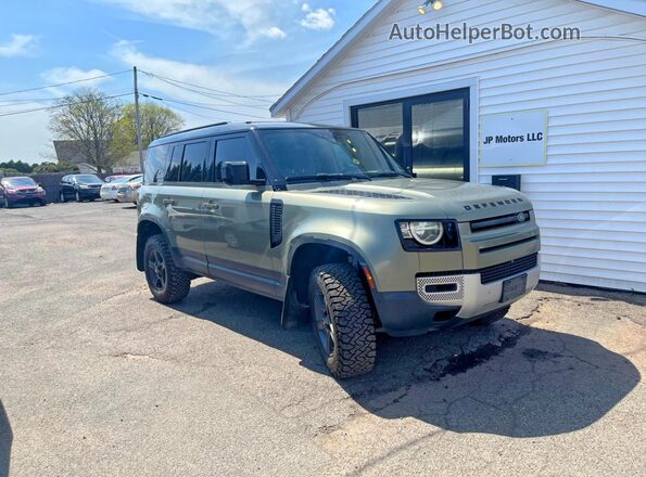 SALEJ7RXXM2052024 2021 LAND ROVER DEFENDER Green 