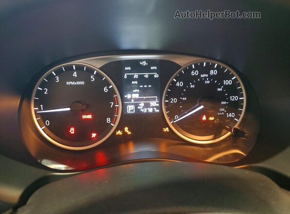 3N1CP5BV2RL559633 2024 NISSAN KICKS Charcoal Instrument cluster view