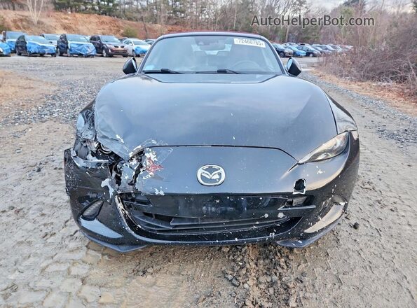 JM1NDAD71J0202578 2018 MAZDA MX-5 Черный Вид сзади