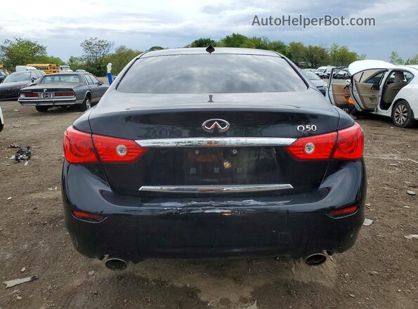 JN1CV7AP3HM642013 2017 INFINITI Q50 Black Սալոնի դիմացի տեսք