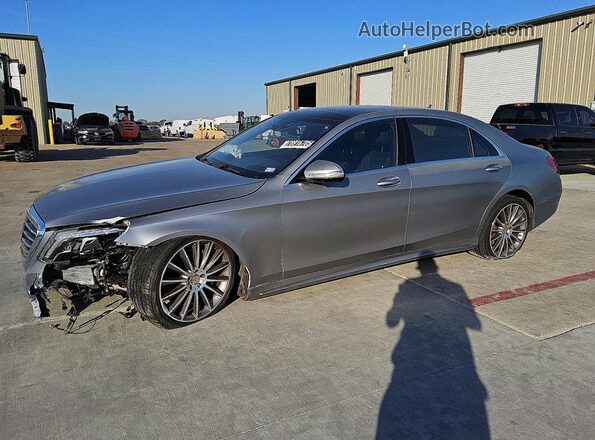 WDDUG8CB0GA214053 2016 MERCEDES-BENZ S-CLASS Silver Trasero izquierdo