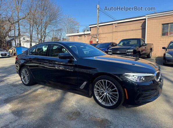 WBAJE7C58KWW14782 2019 BMW 5 SERIES Черный Задняя левая четверть