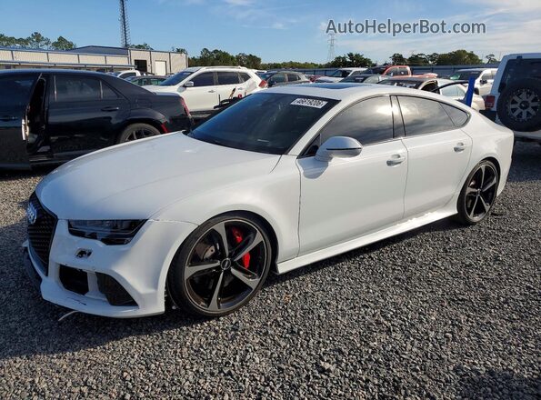 WUAWAAFC1HN902950 2017 AUDI RS7 White Հետևի ձախ