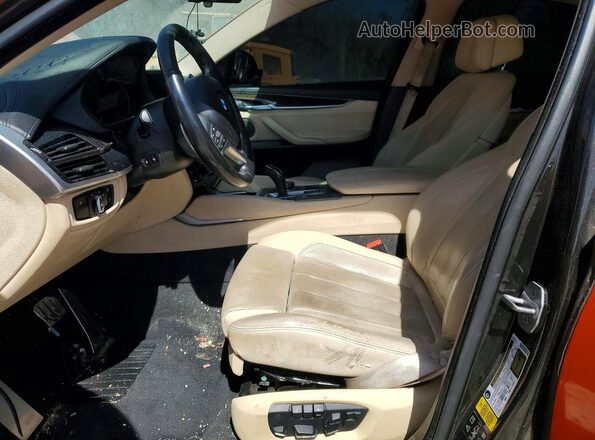 5UXKU6C50G0R34000 2016 BMW X6 Orange Առջևի վահանակի տեսք