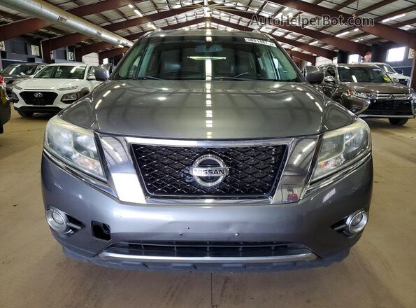 5N1AR2MM3GC612071 2016 NISSAN PATHFINDER Gray Rear view