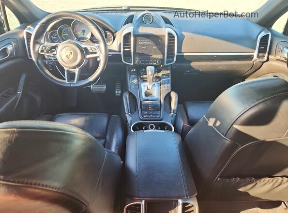 WP1AE2A29JLA72783 2018 PORSCHE CAYENNE Черный Вид щитка приборов