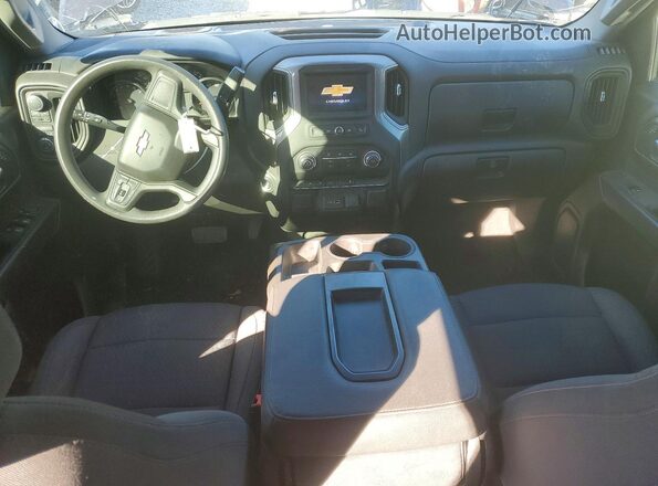 3GCPDBEK9NG541379 2022 CHEVROLET SILVERADO Синий Вид панели приборов