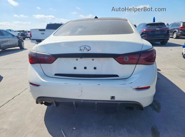 JN1EV7AR5GM342191 2016 INFINITI Q50 White 