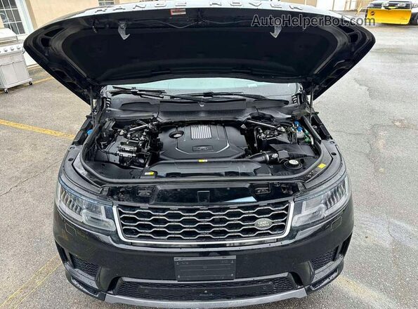 SALWR2RK2JA695716 2018 LAND ROVER RANGE ROVER Black წინა პანელის ხედი