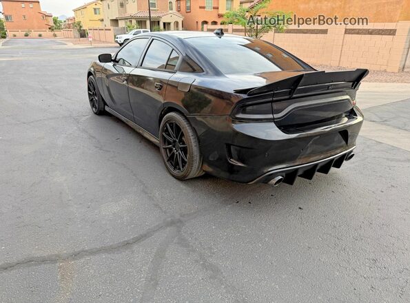 2C3CDXCT2KH578605 2019 DODGE CHARGER Black Առջևի աջ