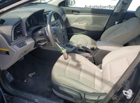 5NPD84LF3HH034062 2017 HYUNDAI ELANTRA Черный 