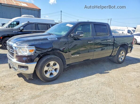 1C6SRFFT9KN708215 2019 RAM 1500 Черный Задняя левая четверть