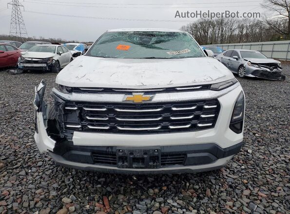 3GNAXHEG2SL213873 2025 CHEVROLET EQUINOX White Вид спереду