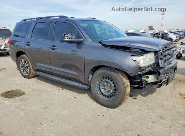 5TDZY5G12HS068465 2017 TOYOTA SEQUOIA Gray Przód prawy