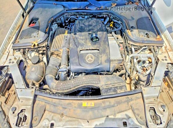 WDDZF4KB7HA036193 2017 MERCEDES-BENZ E White Widok komory silnika