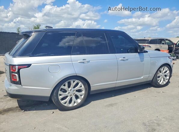 SALGS2SV6KA516947 2019 LAND ROVER RANGE ROVER Silver წინა მარჯვენა