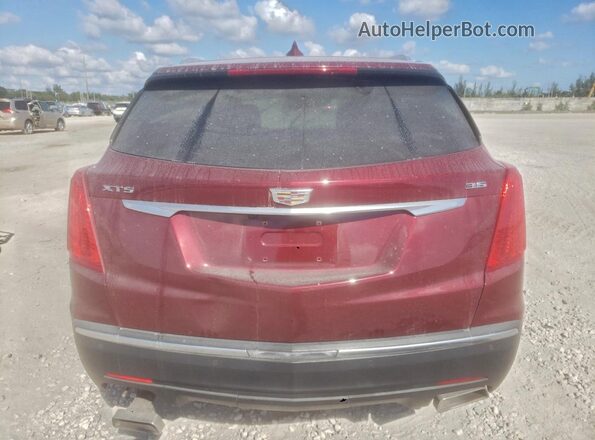 1GYKNARS6HZ138356 2017 CADILLAC XT5 Red Вид салону спереду