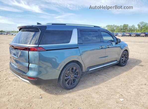 KNDNE5H35N6146160 2022 KIA CARNIVAL Blue Передня права чверть