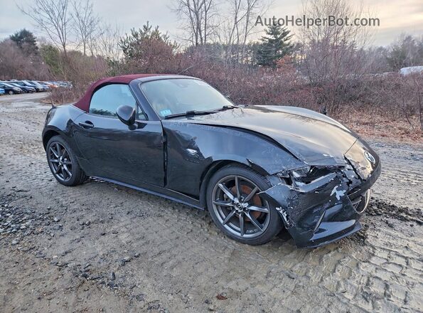 JM1NDAD71J0202578 2018 MAZDA MX-5 Черный Вид спереди