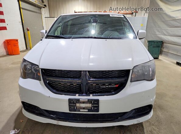 2C4RDGBG9HR769533 2017 DODGE CARAVAN Белый Вид сзади