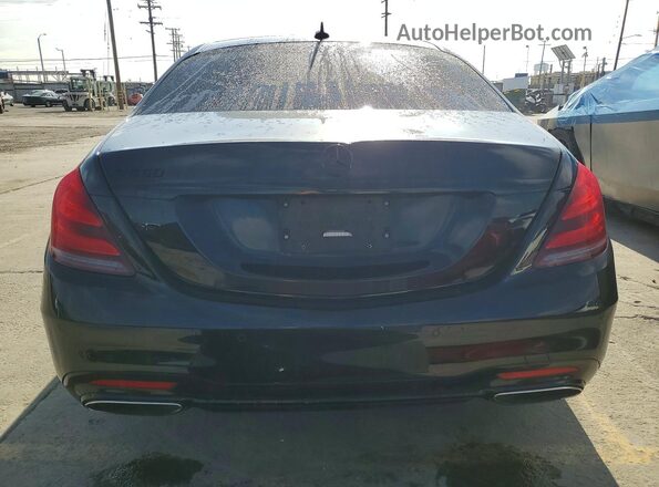 WDDUG8DB8JA409789 2018 MERCEDES-BENZ S Black წინა სალონის ხედი