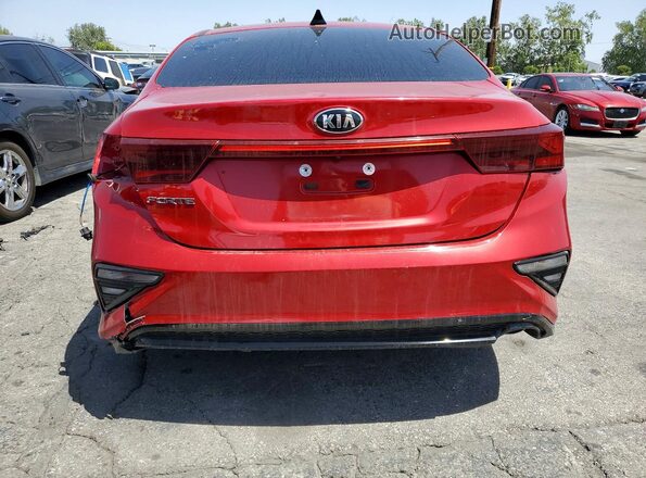 3KPF24AD8KE120216 2019 KIA FORTE Red 