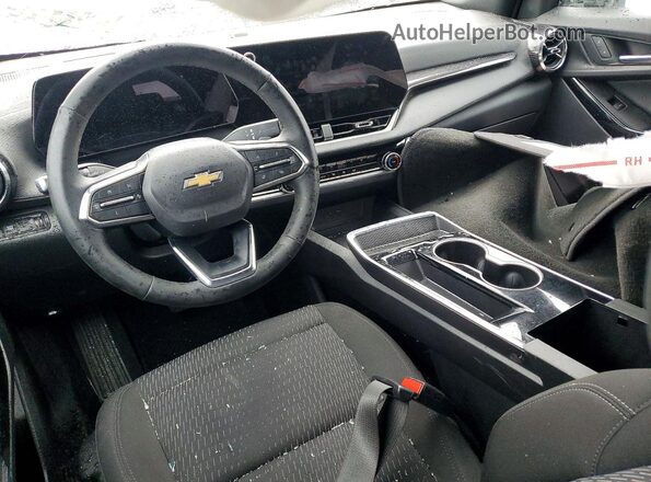 3GNAXHEG2SL213873 2025 CHEVROLET EQUINOX White Вид панелі приладів