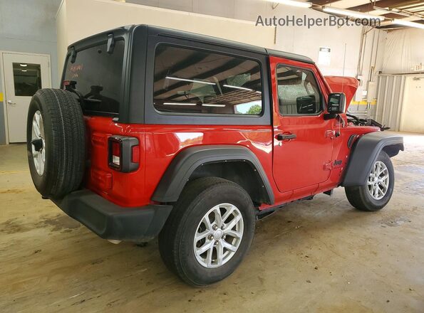 1C4GJXAN9PW636373 2023 JEEP WRANGLER Red 