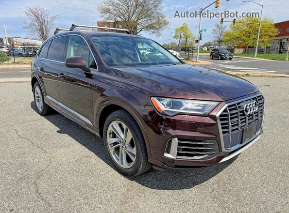 WA1LXAF70LD001045 2020 AUDI Q7 Фиолетовый Вид спереди