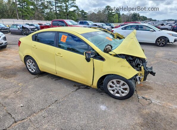 KNADM4A32G6681854 2016 KIA RIO Yellow 