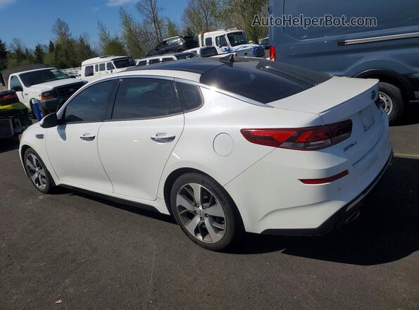5XXGT4L36KG316829 2019 KIA OPTIMA White 