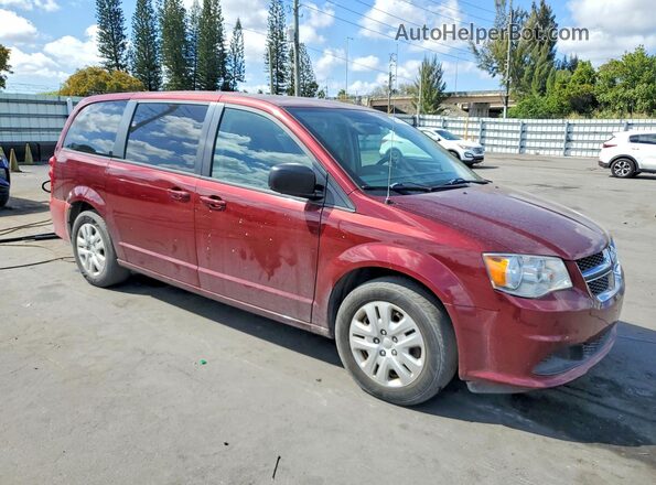 2C4RDGBG9JR155846 2018 DODGE GRAND Burgundy 