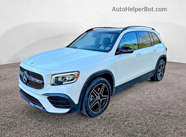 W1N4M4GB3MW109391 2021 MERCEDES-BENZ GLB-CLASS White Tył prawy