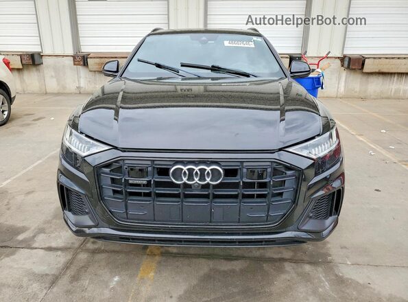 WA1FVBF10KD026871 2019 AUDI Q8 Black Հետևի տեսք