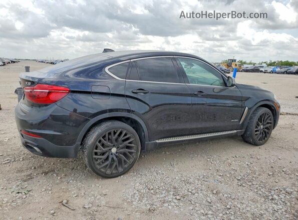 5UXKU6C57G0S82461 2016 BMW X6 Black Передня права чверть