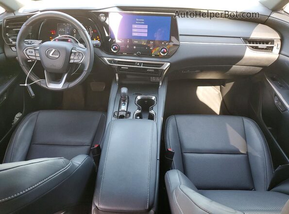 2T2BAMBA0PC007187 2023 LEXUS RX Black Սարքավորումների վահանակի տեսք