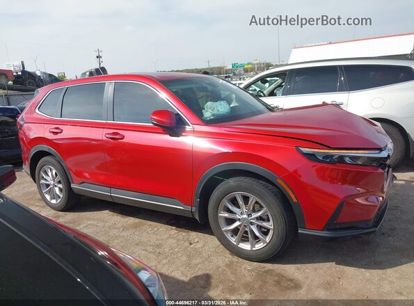 7FARS4H77PE022555 2023 HONDA CR-V Red Vista interior trasera