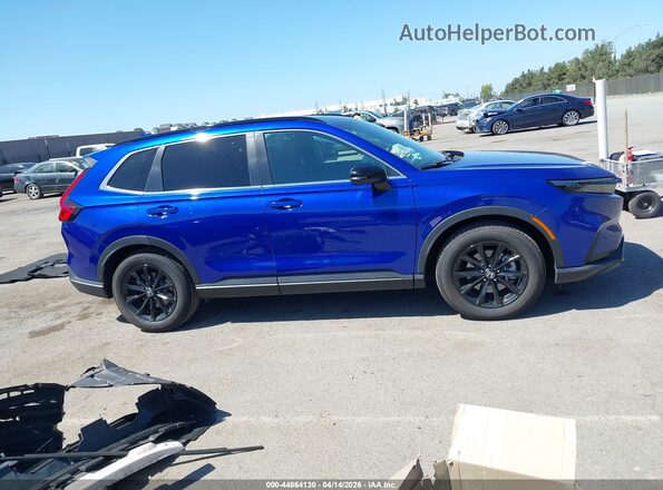 7FARS5H50RE000503 2024 HONDA CR-V Blue Սալոնի հետևի տեսք