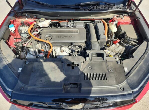 7FARS5H86RE033502 2024 HONDA CR-V Red Շարժիչի բաժամունքի տեսք