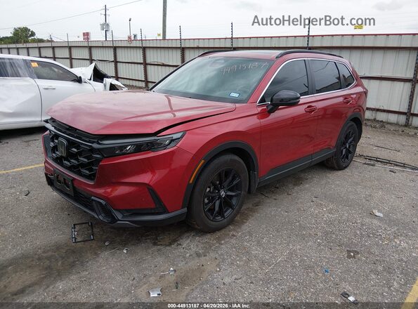7FARS5H89SE032950 2025 HONDA CR-V Red Передня ліва чверть