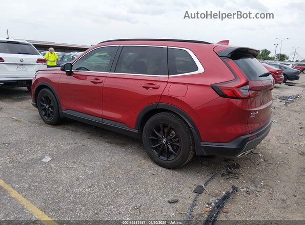 7FARS5H89SE032950 2025 HONDA CR-V Red Задня ліва чверть