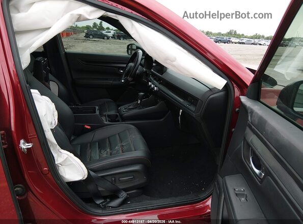 7FARS5H89SE032950 2025 HONDA CR-V Red Вид салону спереду