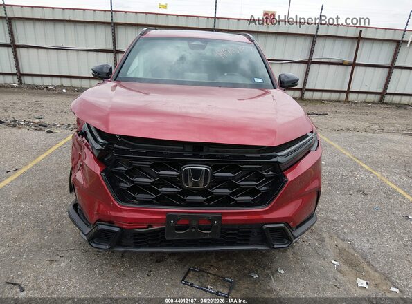 7FARS5H89SE032950 2025 HONDA CR-V Red Вид щитка приладів