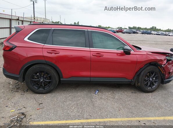 7FARS5H89SE032950 2025 HONDA CR-V Red Вид задньої частини салону