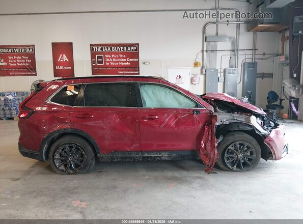 7FARS6H52SE030226 2025 HONDA CR-V Red Widok zestawu wskaźników