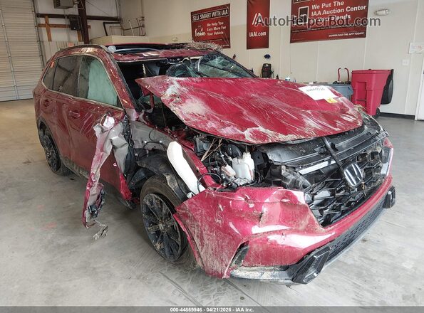 7FARS6H52SE030226 2025 HONDA CR-V Red Widok z przodu