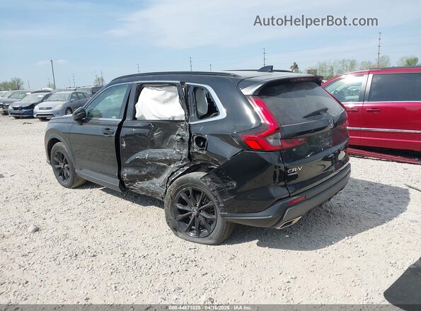 7FARS6H53PE032736 2023 HONDA CR-V HYBRID Black Rear left