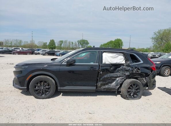 7FARS6H53PE032736 2023 HONDA CR-V HYBRID Black 360 interior view