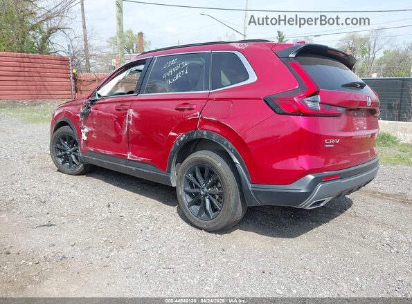 7FARS6H55PE039977 2023 HONDA CR-V HYBRID Red Tył lewy
